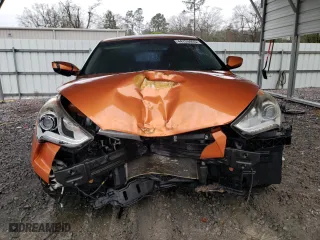 2015 Hyundai Veloster RE:FLEX with VIN KMHTC6AD5FU222524, listed as a Copart auction lot 44728055 with 119,197 mi miles and Salvage Title. Bid and sale history available at carsss.com. Image 5.