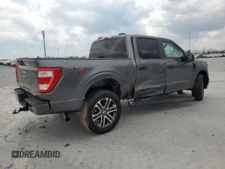 2023 Ford F-150 XL with VIN 1FTEW1EP0PKE85934, listed as a Copart auction lot 50200845 with 8,426 mi miles and Salvage Title. Bid and sale history available at carsss.com. Image 3.