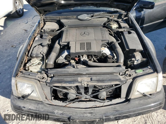 1998 Mercedes-Benz SL-Class with VIN WDBFA67FXWF163330, listed as a Copart auction lot 86125234 with 119,191 mi miles and Clean Title. Bid and sale history available at carsss.com. Image 11.