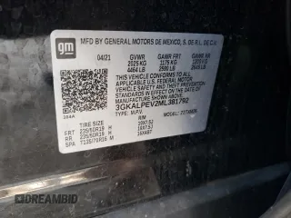 2021 GMC Terrain SLT z VIN 3GKALPEV2ML381792, wystawiony jako Copart lot #59988955 z przebiegiem 45 319 mil mil oraz Szkoda całkowita • Salvage title. Historia ofert i sprzedaży dostępna na DreamBid. Obrazek 13.