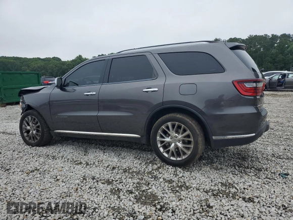 2014 Dodge Durango Citadel with VIN 1C4SDJET9EC435191, listed as a Copart auction lot 58572665 with 168,478 mi miles and Salvage title. Bid and sale history available at DreamBid. Image 2.
