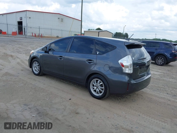 2013 Toyota Prius Two with VIN JTDZN3EUXD3259752, listed as a IAAI auction lot 42188484 with 205,937 mi miles and . Bid and sale history available at carsss.com. Image 3.