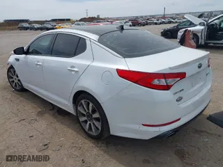 2012 Kia Optima SX with VIN 5XXGR4A60CG058689, listed as a IAAI auction lot 41774004 with 169,831 mi miles. Bid and sale history available at carsss.com. Image 3.