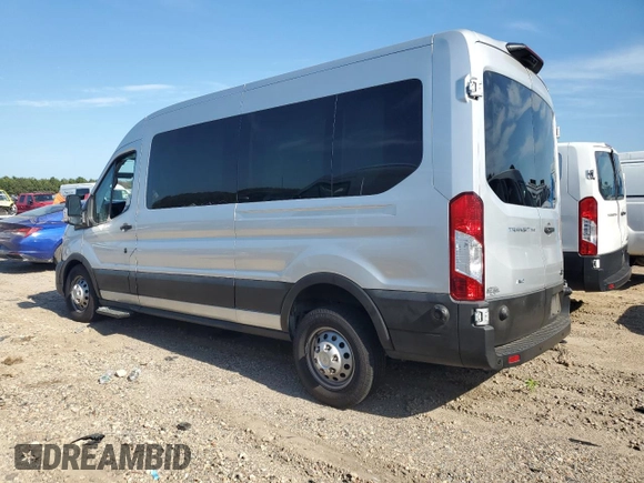 2020 Ford Transit Passenger XL with VIN 1FBAX9C88LKA58361, listed as a Copart auction lot 59752994 with 25,899 mi miles and Salvage Title. Bid and sale history available at DreamBid. Image 2.