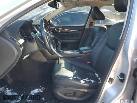 2018 Infiniti Q50 Luxe with VIN JN1EV7AR0JM433540, listed as a Copart auction lot 84282984 with 105,890 mi miles and Salvage Title. Bid and sale history available at carsss.com. Image 7.