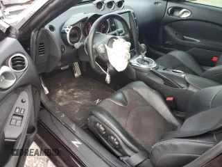 2014 Nissan 370Z Nismo with VIN JN1AZ4EH3EM633305, listed as a Copart auction lot 42846795 with 45,430 mi miles and Salvage Title. Bid and sale history available at DreamBid. Image 8.