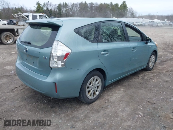 2013 Toyota Prius Two with VIN JTDZN3EU8D3248829, listed as a IAAI auction lot 41903284 with 272,428 mi miles and . Bid and sale history available at DreamBid. Image 4.