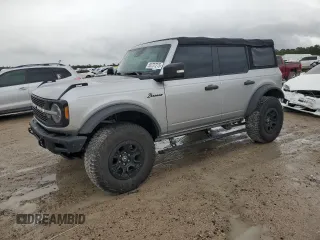2022 Ford Bronco with VIN 1FMEE5DP0NLA72068, listed as a Copart auction lot 50737275 with 26,328 mi miles and Salvage Title. Bid and sale history available at carsss.com. Image 1.