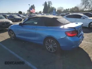 2018 BMW 2 Series 230i with VIN WBA2M7C5XJVA97368, listed as a Copart auction lot 88564715 with 30,298 mi miles and Salvage Title. Bid and sale history available at carsss.com. Image 2.