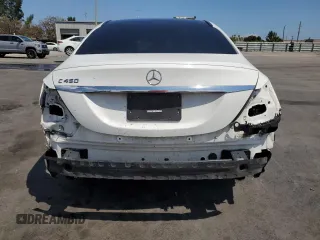 2016 Mercedes-Benz C 450 AMG with VIN 55SWF6EB1GU123208, listed as a Copart auction lot 50345425 with 117,561 mi miles and Salvage Title. Bid and sale history available at carsss.com. Image 6.