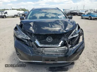 2019 Nissan Murano SV z VIN 5N1AZ2MJ5KN160207, wystawiony jako Copart lot #53182485 z przebiegiem 57 309 mil mil oraz Szkoda całkowita • Salvage title. Historia ofert i sprzedaży dostępna na DreamBid. Obrazek 5.