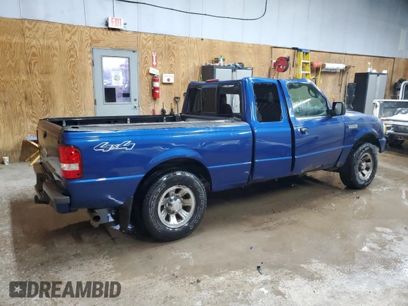2009 Ford Ranger XLT with VIN 1FTZR45E79PA52531, listed as a Copart auction lot 83441734 with 127,703 mi miles and Clean Title. Bid and sale history available at carsss.com. Image 3.