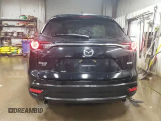 2016 Mazda CX-9 Sport with VIN JM3TCBBY5G0110210, listed as a Copart auction lot 51940755 with 84,007 mi miles and Salvage Title. Bid and sale history available at carsss.com. Image 6.