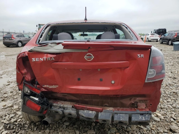 2010 Nissan Sentra S with VIN 3N1AB6AP9AL693574, listed as a Copart auction lot 62107485 with 103,152 mi miles and Non repairable. Bid and sale history available at DreamBid. Image 6.