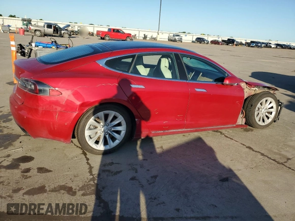2020 Tesla Model S Long Range with VIN 5YJSA1E21LF360289, listed as a Copart auction lot 53632735 with 107,672 mi miles and Salvage Title. Bid and sale history available at carsss.com. Image 4.