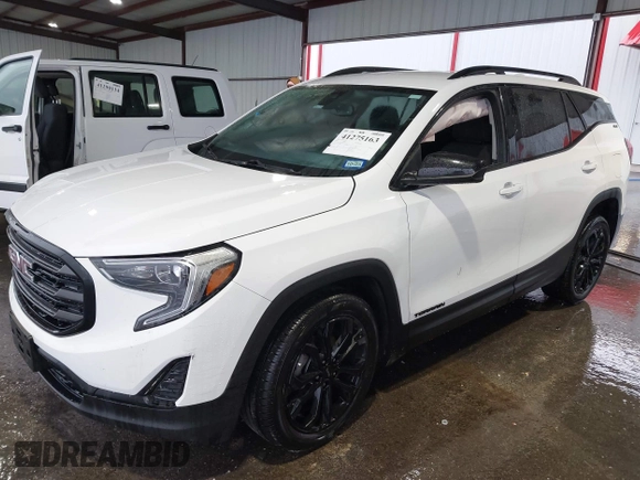 2021 GMC Terrain SLE with VIN 3GKALMEV0ML402735, listed as a IAAI auction lot 41275163 with 33,136 mi miles and . Bid and sale history available at carsss.com. Image 17.