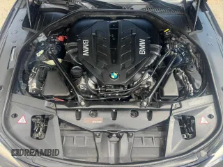 2015 BMW 7 Series 750i xDrive with VIN WBAYB6C5XFD965910, listed as a Copart auction lot 55407895 with 173,486 mi miles and Salvage Title. Bid and sale history available at carsss.com. Image 14.