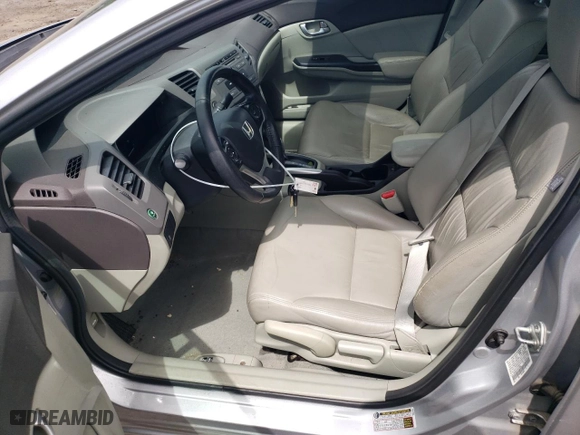 2012 Honda Civic Sdn EX-L with VIN 19XFB2F97CE013880, listed as a Copart auction lot 59819494 with 222,678 mi miles and Salvage Title. Bid and sale history available at carsss.com. Image 7.