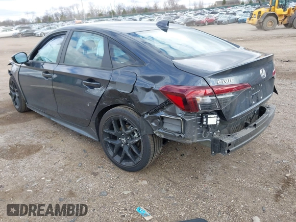 2025 Honda Civic Sport z VIN 2HGFE2F5XSH561073, wystawiony jako IAAI lot #41979103 z przebiegiem 1819 mil mil oraz . Historia ofert i sprzedaży dostępna na DreamBid. Obrazek 3.