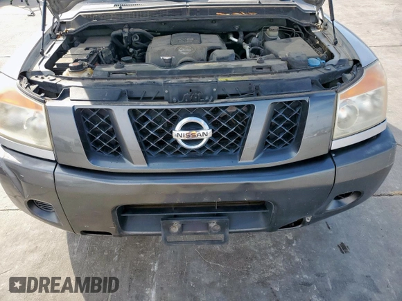 2008 Nissan Titan XE with VIN 1N6AA07D08N323759, listed as a Copart auction lot 45410195 with 248,255 mi miles and Salvage Title. Bid and sale history available at carsss.com. Image 13.