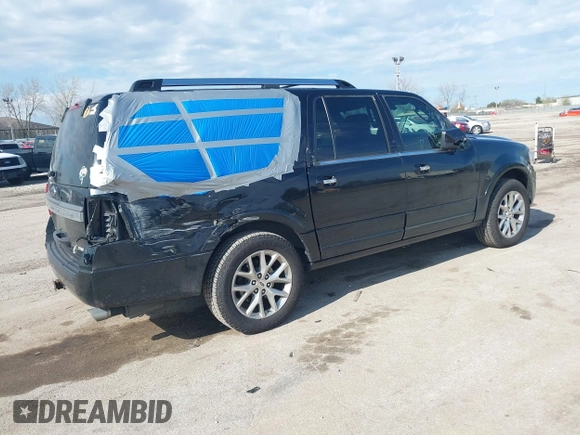 2017 Ford Expedition Max Limited с VIN 1FMJK2AT5HEA29863, выставлен на аукционе IAAI как лот 42097452 с пробегом 141 766 миль миль и . История ставок и продаж доступна на DreamBid. Изображение 4.