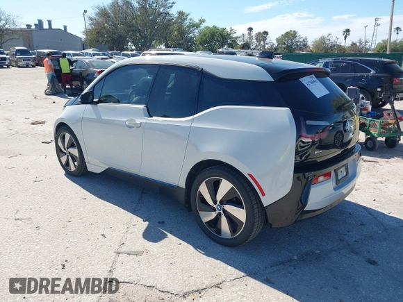 2017 BMW i3 z VIN WBY1Z8C55HV550906, wystawiony jako IAAI lot #41705056 z przebiegiem 79 566 mil mil oraz . Historia ofert i sprzedaży dostępna na DreamBid. Obrazek 3.