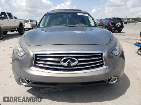 2016 Infiniti QX70 с VIN JN8CS1MU5GM671715, выставлен на аукционе Copart как лот 60037385 с пробегом Не указан миль и Списание • Salvage title. История ставок и продаж доступна на DreamBid. Изображение 5.