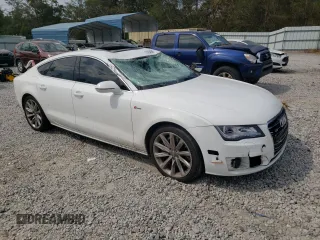 2012 Audi A7 3.0 Premium Plus with VIN WAUSGAFC9CN009179, listed as a Copart auction lot 73764784 with 143,926 mi miles and Salvage Title. Bid and sale history available at carsss.com. Image 4.