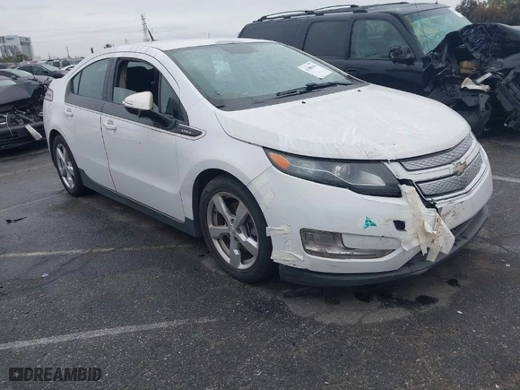 2013 Chevrolet Volt with VIN 1G1RE6E4XDU117566, listed as a IAAI auction lot 41803405 with 164,812 mi miles. Bid and sale history available at carsss.com. Image 1.