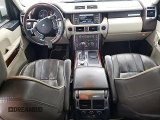 2012 Land Rover Range Rover HSE Lux with VIN SALMF1D45CA372976, listed as a Copart auction lot 48302545 with 178,639 mi miles and Salvage title. Bid and sale history available at DreamBid. Image 8.