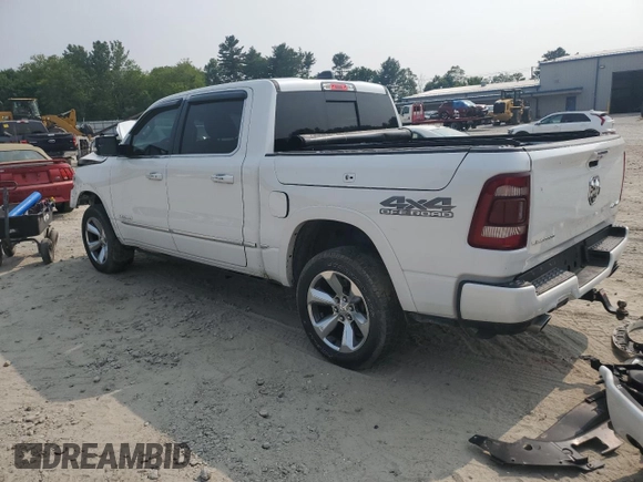 2019 Ram 1500 Limited with VIN 1C6SRFHT0KN773399, listed as a Copart auction lot 59344935 with 80,840 mi miles and Salvage title. Bid and sale history available at DreamBid. Image 2.