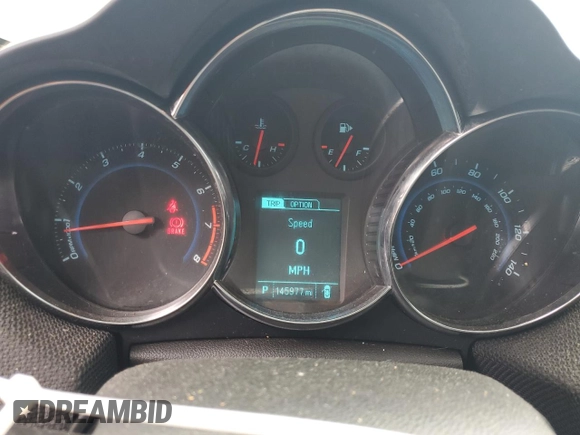 2013 Chevrolet Cruze 1LT with VIN 1G1PC5SB8D7271525, listed as a Copart auction lot 88031225 with 145,977 mi miles and Salvage Title. Bid and sale history available at DreamBid. Image 9.
