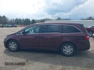2013 Honda Odyssey LX with VIN 5FNRL5H26DB010444, listed as a IAAI auction lot 42039693 with 173,863 mi miles and . Bid and sale history available at carsss.com. Image 14.