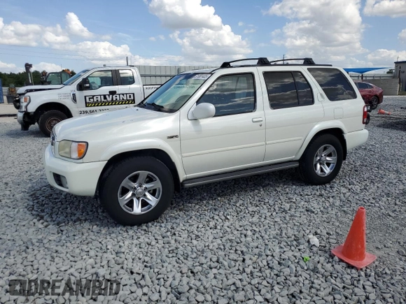 2004 Nissan Pathfinder SE with VIN JN8DR09Y54W922156, listed as a Copart auction lot 51981405 with 154,560 mi miles and Salvage title. Bid and sale history available at DreamBid. Image 1.