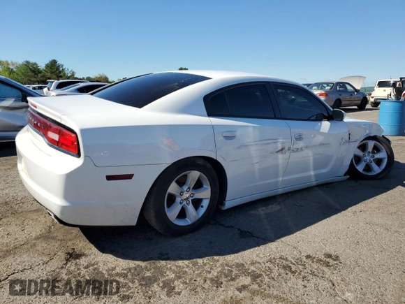2014 Dodge Charger SE with VIN 2C3CDXBG9EH268119, listed as a Copart auction lot 55650705 with 185,024 mi miles and Salvage Title. Bid and sale history available at DreamBid. Image 3.