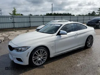 2017 BMW 4 Series 430i z VIN WBA4R7C37HA078932, wystawiony jako Copart lot #60827615 z przebiegiem 157 340 mil mil oraz Czysty tytuł • Clean title. Historia ofert i sprzedaży dostępna na DreamBid. Obrazek 1.
