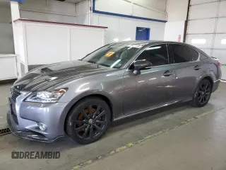 2013 Lexus GS 350 with VIN JTHCE1BL4D5005611, listed as a Copart auction lot 72619544 with 143,604 mi miles and Salvage Title. Bid and sale history available at carsss.com. Image 1.