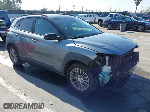2019 Hyundai Kona SEL with VIN KM8K22AA3KU382845, listed as a IAAI auction lot 41990193 with 61,952 mi miles. Bid and sale history available at carsss.com. Image 1.