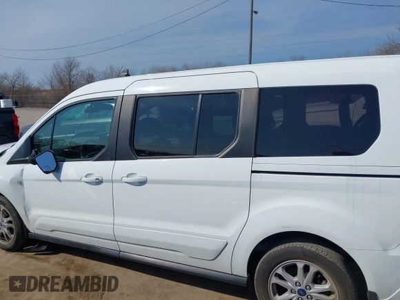 2021 Ford Transit Connect XLT with VIN NM0GE9F25M1494107, listed as a IAAI auction lot 41737018 with 33,512 mi miles and . Bid and sale history available at DreamBid. Image 14.