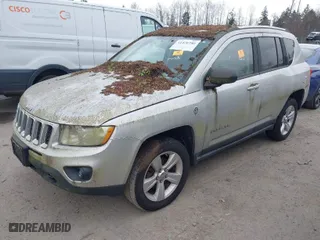 2012 Jeep Compass Latitude with VIN 1C4NJDEB1CD665541, listed as a IAAI auction lot 41476780 with 1 mi miles. Bid and sale history available at carsss.com. Image 2.