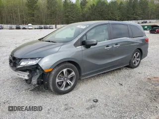 2018 Honda Odyssey Touring with VIN 5FNRL6H8XJB071561, listed as a Copart auction lot 51842215 with 63,828 mi miles and Salvage Title. Bid and sale history available at carsss.com. Image 1.