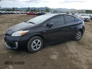 2014 Toyota Prius Four with VIN JTDKN3DU9E0378432, listed as a Copart auction lot 53583685 with 119,952 mi miles and Salvage Title. Bid and sale history available at carsss.com. Image 1.
