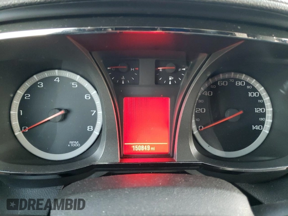 2015 GMC Terrain SLE with VIN 2GKFLVEK1F6140121, listed as a Copart auction lot 48416435 with 150,849 mi miles and Salvage Title. Bid and sale history available at carsss.com. Image 9.