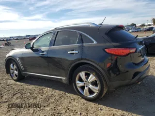 2010 Infiniti FX with VIN JN8AS1MU5AM802317, listed as a Copart auction lot 41622005 with 144,430 mi miles and Salvage title. Bid and sale history available at DreamBid. Image 2.