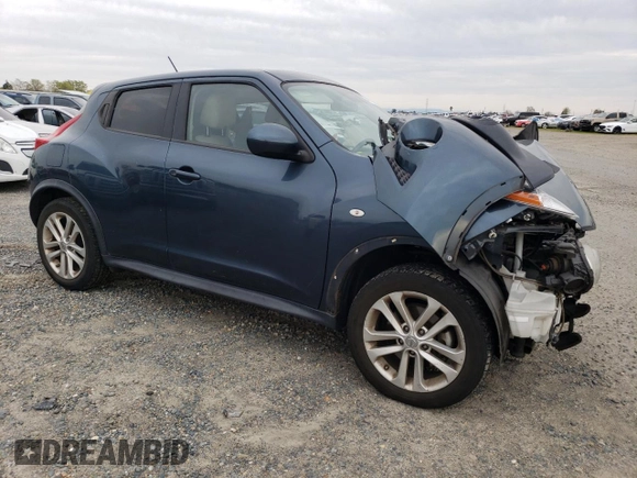 2011 Nissan Juke SL with VIN JN8AF5MV3BT011134, listed as a Copart auction lot 49736005 with 72,169 mi miles and Salvage Title. Bid and sale history available at DreamBid. Image 4.