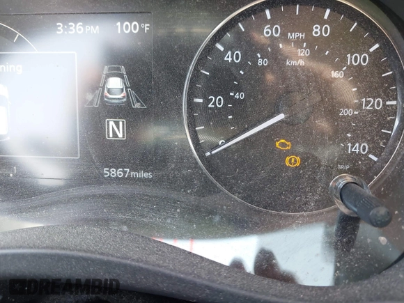 2023 Nissan Kicks SV with VIN 3N1CP5CVXPL574778, listed as a IAAI auction lot 41956067 with 5,867 mi miles and . Bid and sale history available at DreamBid. Image 12.
