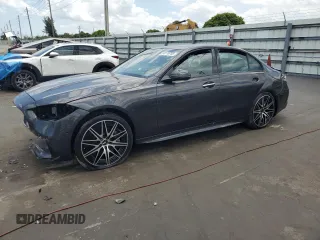 2024 Mercedes-Benz C 43 AMG z VIN W1KAF8HB6RR185662, wystawiony jako Copart lot #58178765 z przebiegiem Nie podano mil oraz Szkoda całkowita • Salvage title. Historia ofert i sprzedaży dostępna na DreamBid. Obrazek 1.