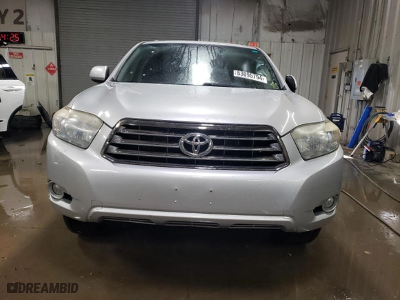 2008 Toyota Highlander Sport with VIN JTEDS43AX82036460, listed as a Copart auction lot 83095794 with 173,372 mi miles and Salvage Title. Bid and sale history available at carsss.com. Image 5.