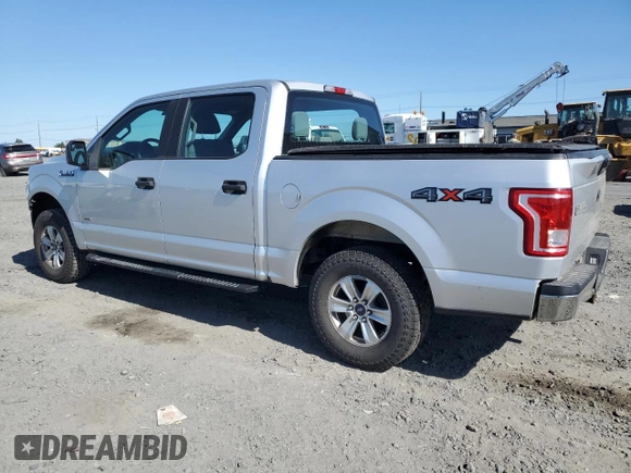 2017 Ford F-150 XL with VIN 1FTEW1EP9HKE22784, listed as a Copart auction lot 62679165 with 205,722 mi miles and Salvage title. Bid and sale history available at DreamBid. Image 2.