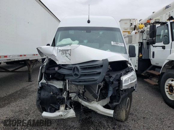 2023 Mercedes-Benz Sprinter Cargo Cargo with VIN W1Y40BHY4PT143979, listed as a Copart auction lot 49113905 with 42,295 mi miles and Salvage Title. Bid and sale history available at carsss.com. Image 5.